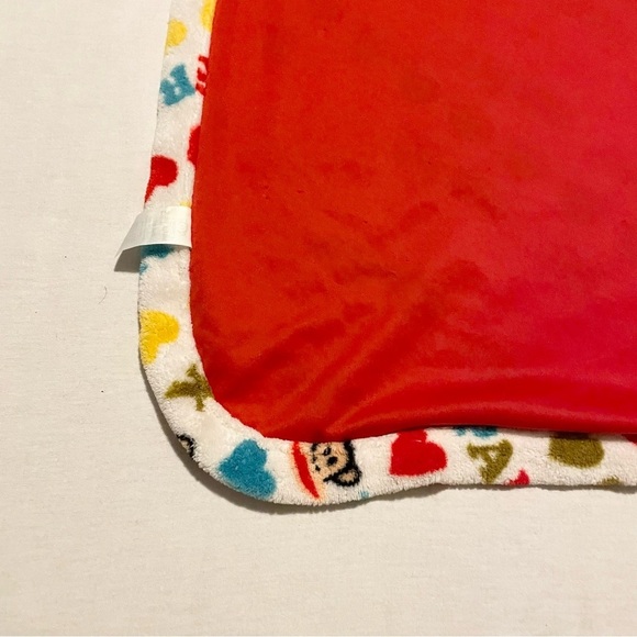 Paul Frank Small Paul Multicolor Patterned Baby Blanket 37” x 29” - Picture 10 of 16